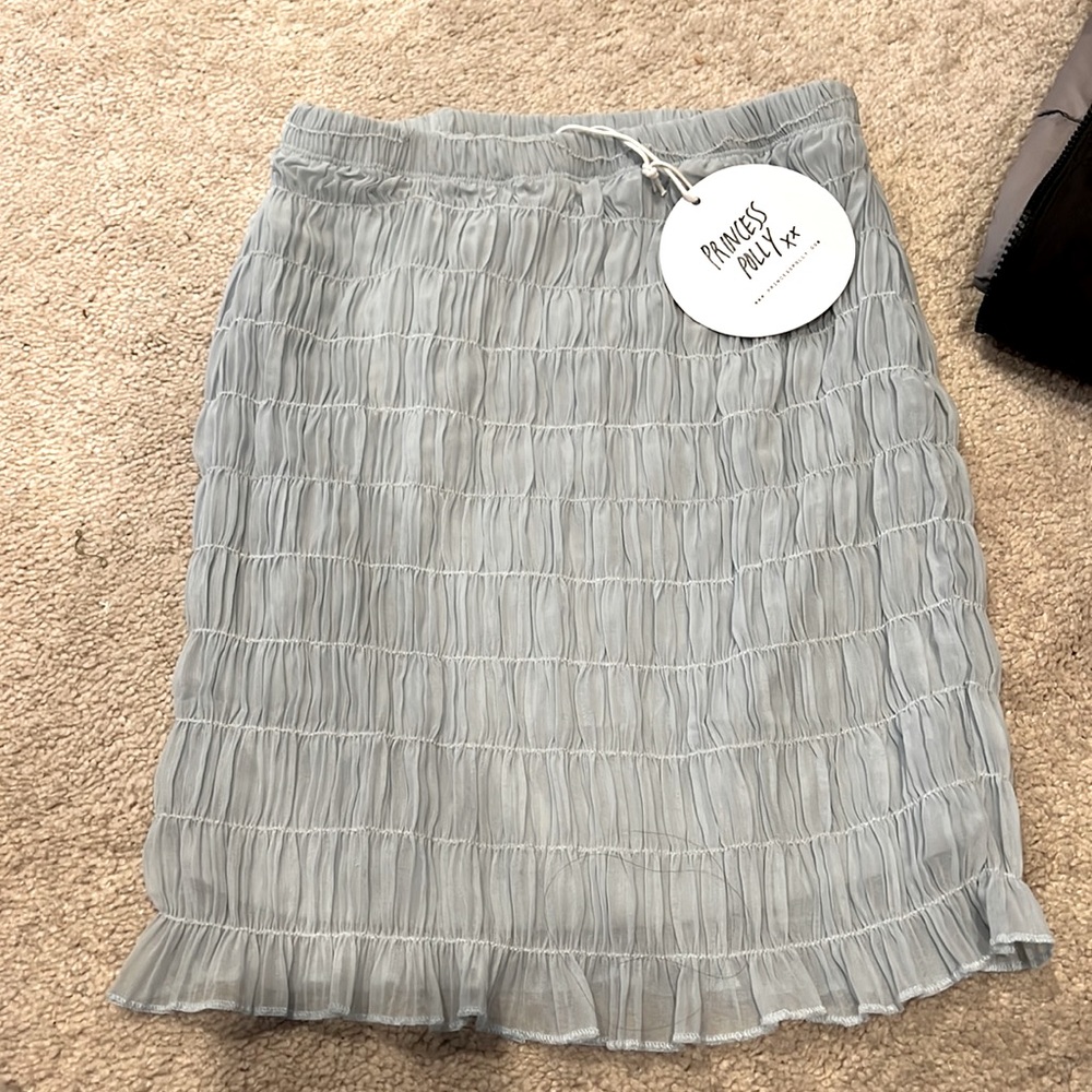Princess Polly skirt light blue